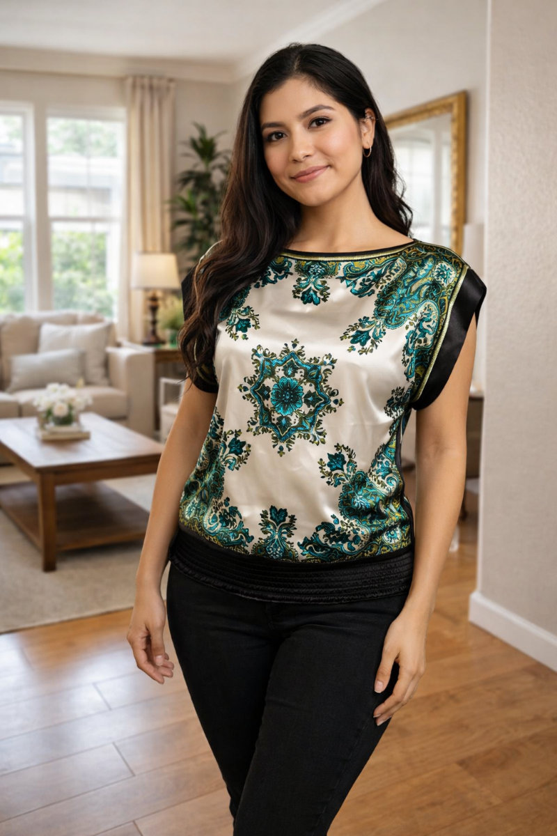 Blusa elegante de oferta