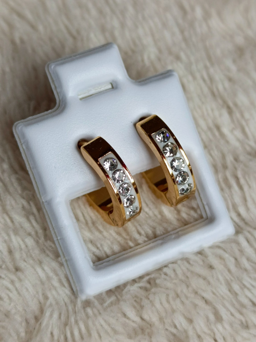 Aretes Brasileros de acero inoxidable 316L