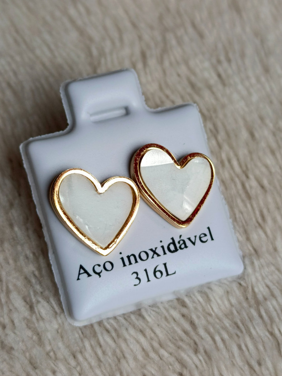 Aretes Brasileros de acero inoxidable 316L 4