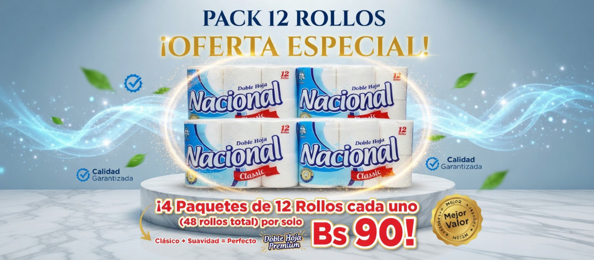Papel higenico nacional